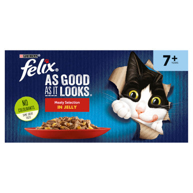 Felix As Good As It Looks 7+ Meat Cat Food