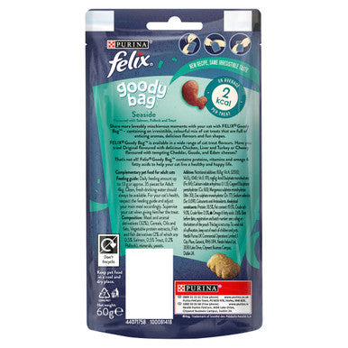 Purina Felix Party Mix Adult Cat Treats - Fish