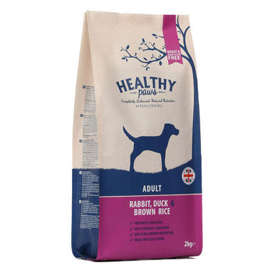 Healthy Paws Adult Dog Food Rabbit Duck & Rice