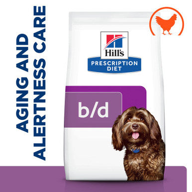 Hill's Prescription Diet b/d Brain Ageing Care Adult/Senior Dry Dog Food with Chicken