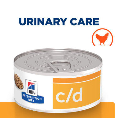 Hill s Prescription Diet Multicare Urinary Care Multicare c d Adult and Senior Wet Cat Food Chicken Cat food Cat MedicAnimal