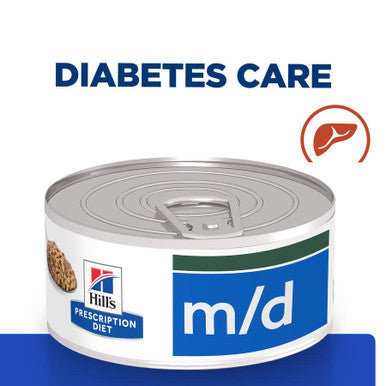 Hill's Prescription Diet m/d Diabetes Care Wet Cat Food with Chicken