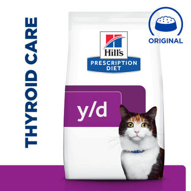 Hill's Prescription Diet y/d Thyroid Care Adult/Senior Dry Cat Food - Original