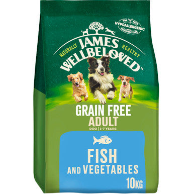 James Wellbeloved Grain Free Adult Dry Dog Food - Fish & Vegetable