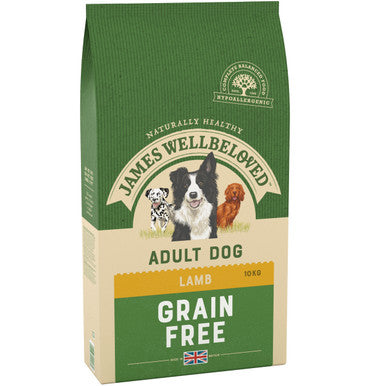 James Wellbeloved Grain Free Adult Dry Dog Food - Lamb & Vegetable