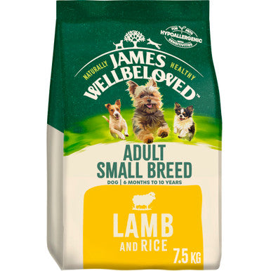 James Wellbeloved Small Adult  Dog - Lamb & Rice