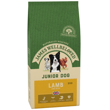 James Wellbeloved Junior Dry Dog Food - Lamb & Rice