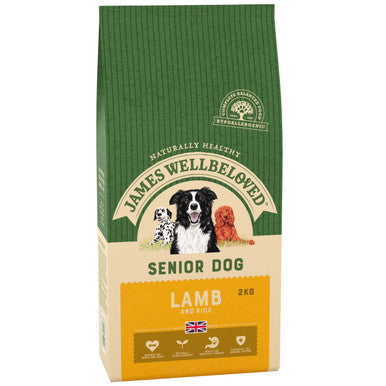 James Wellbeloved Senior Dry Dog Food - Lamb & Rice