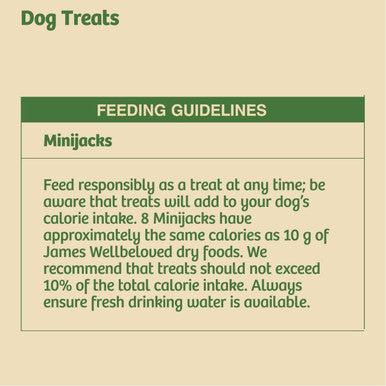 James Wellbeloved Minijacks Hypo-Allergenic Dog Treats - Turkey