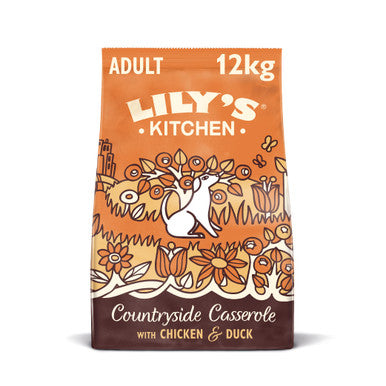 Lily's Kitchen Countryside Casserole Grain-free Adult Dry Dog Food - Chicken & Duck