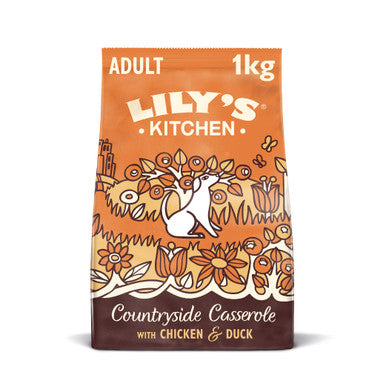 Lily's Kitchen Countryside Casserole Grain-free Adult Dry Dog Food - Chicken & Duck