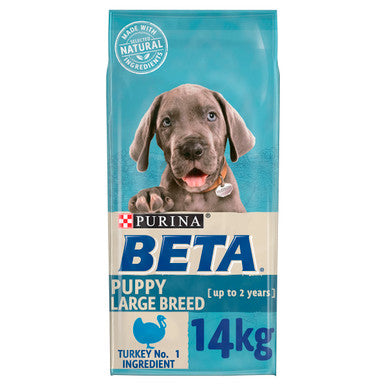 BETA Large Breed Puppy Upto 2 Years Dry Dog Food - Turkey