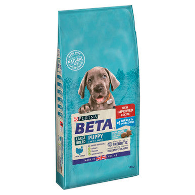 BETA Large Breed Puppy Upto 2 Years Dry Dog Food - Turkey