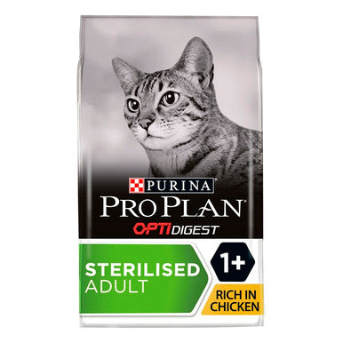 Purina Pro Plan Optidigest Sterilised Adult Dy Cat Food - Chicken & Rice