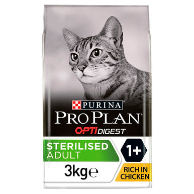 Purina Pro Plan Optidigest Sterilised Adult Dy Cat Food - Chicken & Rice