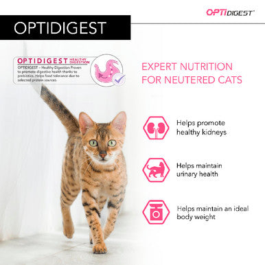 Purina Pro Plan Optidigest Sterilised Adult Dy Cat Food - Chicken & Rice