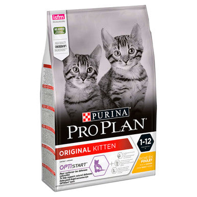 Purina Pro Plan Opti Start Original Kitten Junior 1 12 Dry Cat Food Chicken