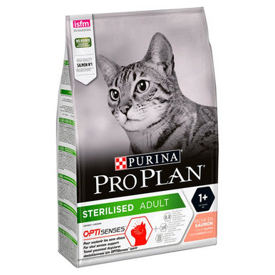 Purina Pro Plan Sterilized Optirenal Rich Adult Dry Cat Food - Salmon