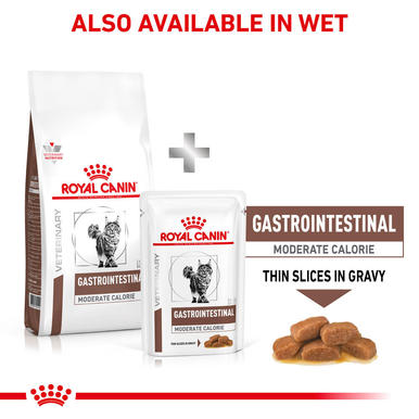 Royal Canin Veterinary Diet Gastrointestinal Moderate Calorie Adult Dry Cat Food