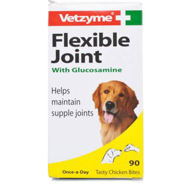 Vetzyme Flexible Joint with Glucosamine Tablets