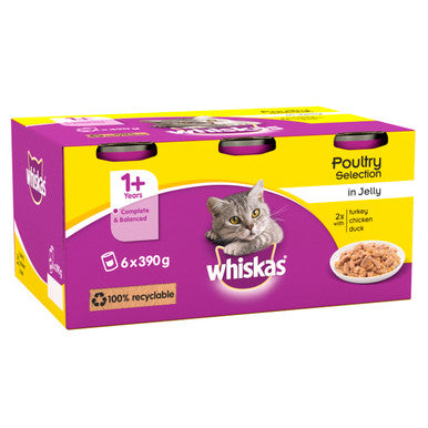 Whiskas Chunks In Jelly Selection