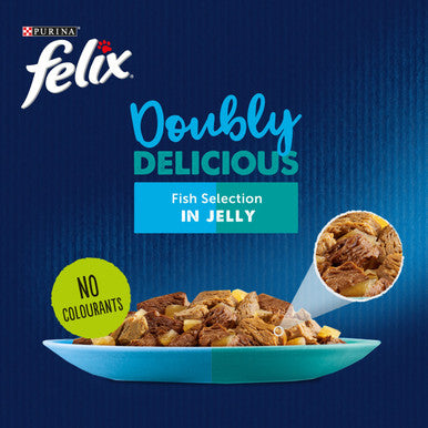 Felix Doubly Delicious Fish Cat Food