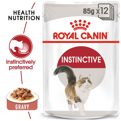 Royal Canin Instinctive Adult Wet Cat Food - Gravy