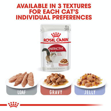 Royal Canin Instinctive Adult Wet Cat Food - Gravy