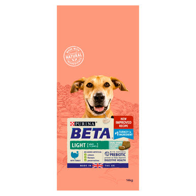 BETA Light Adult 1+ Years Dry Dog Food - Turkey