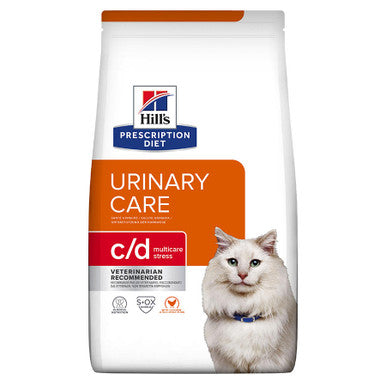 Hill's Prescription Diet c/d Multicare Stress Urinary Care Dry Cat Food with Chicken