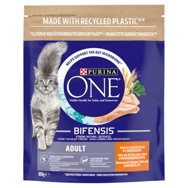 Purina ONE Adult Dry Cat Food - Chicken & Whole Grains