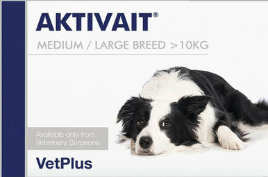 Aktivait Tablets for Medium & Large Dog