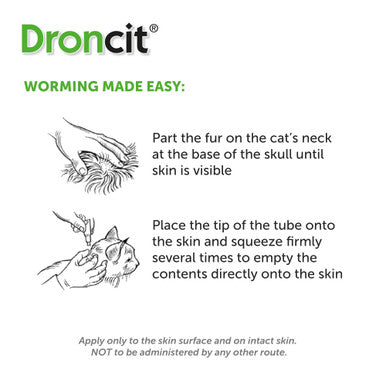 Droncit Spot On for Cats