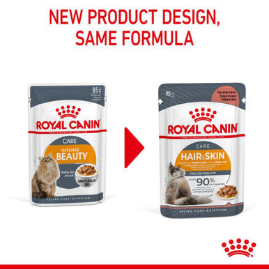 Royal Canin Intense Hair & Skin Adult Wet Cat Food