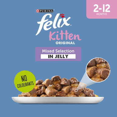 Felix Kitten Food Pouches