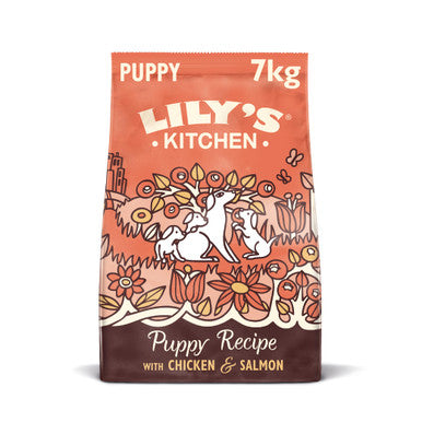 Lily's Kitchen Grain Free with Puppy Recipe Dry Dog Food - Chicken & Salmon