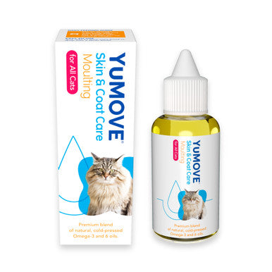 YuMOVE Skin & Coat Care Moulting Supplement Oil for Cats