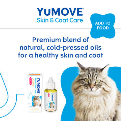 YuMOVE Skin & Coat Care Moulting Supplement Oil for Cats