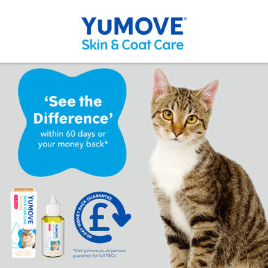 YuMOVE Skin & Coat Care Moulting Supplement Oil for Cats