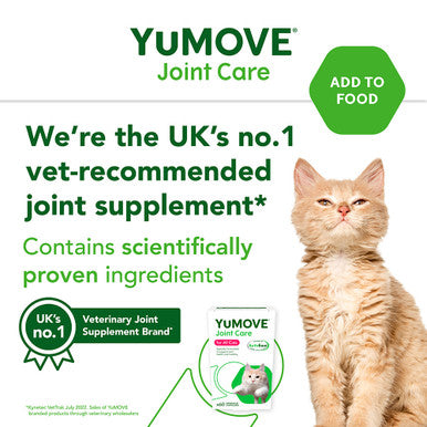 YuMOVE Triple Action Joint Supplement for Cats