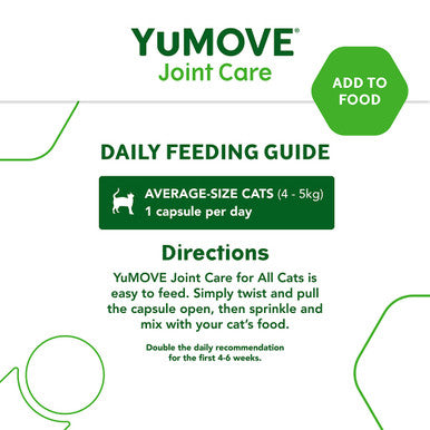 YuMOVE Triple Action Joint Supplement for Cats