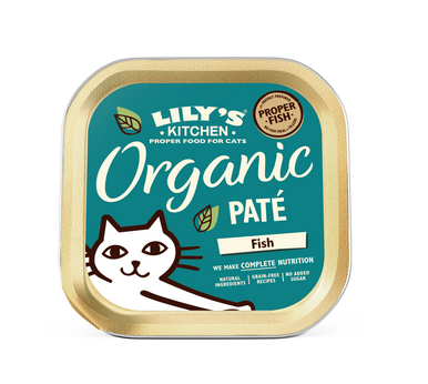 Lily's Kitchen Adult Wet Cat Food - Organic Fish Dinner