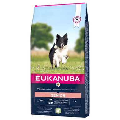 Eukanuba Mature & Senior 7+ Dry Dog Food - Lamb & Rice