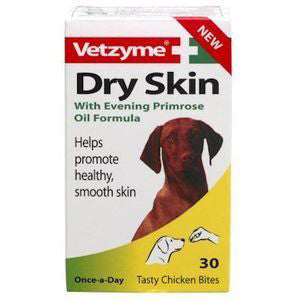 Vetzyme Dry Skin Tablets for Dog