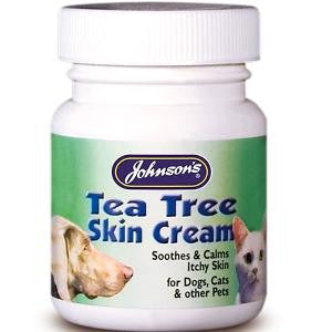 Johnsons Tea Tree Antiseptic Skin Cream for Dog & Cat