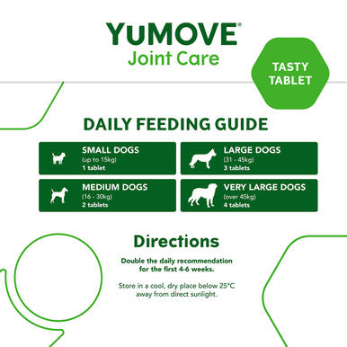 YuMOVE Young & Active Dog Joint Supplement with ActivEase