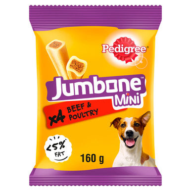 Pedigree Jumbones Small Dog Treats - Beef & Poultry