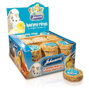 Johnsons Honey Rings Budgie Parakeet