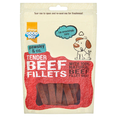 Good Boy Tender Beef Fillets Deli Treats