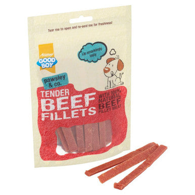 Good Boy Tender Beef Fillets Deli Treats